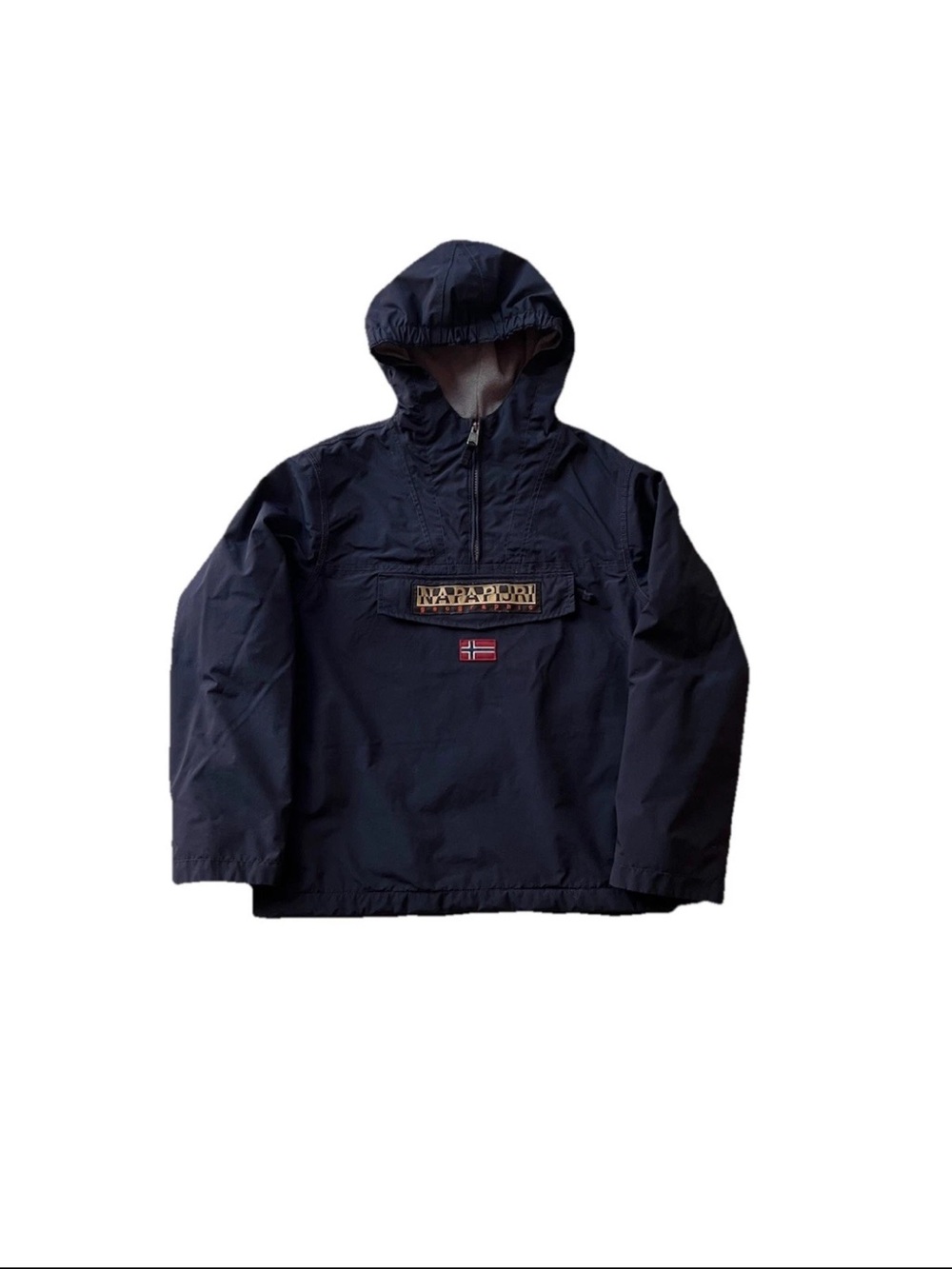 Napapijri Rainforest Anorak Kids Pullover Jacket Size 12